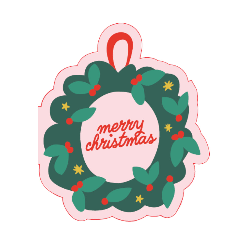 Christmas Greeting Card - Wreath
